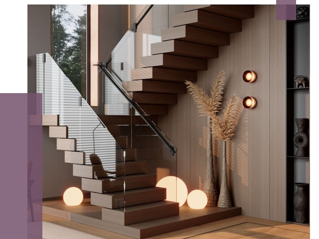 Изготовление и монтаж лестниц в Югорске от 86794 руб. | ПРОЛЁТ-Югр