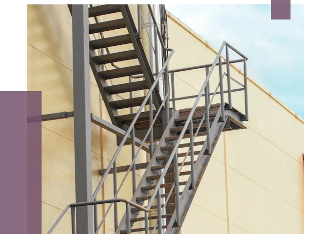 Пожарные лестницы в Югорске от 12253 руб. — монтаж и продажа | ПРОЛЁТ-Югр