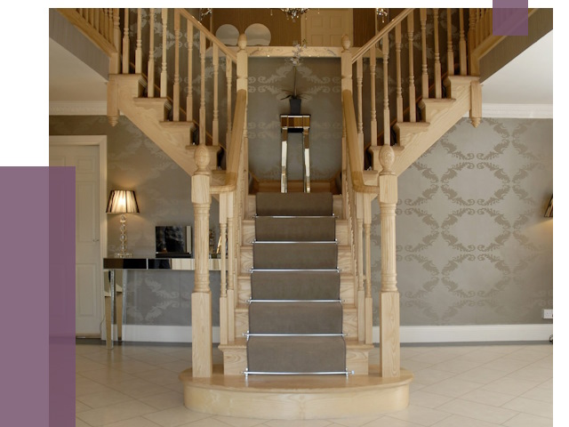 Монтаж деревянных лестниц в Югорске от 7607 руб. 