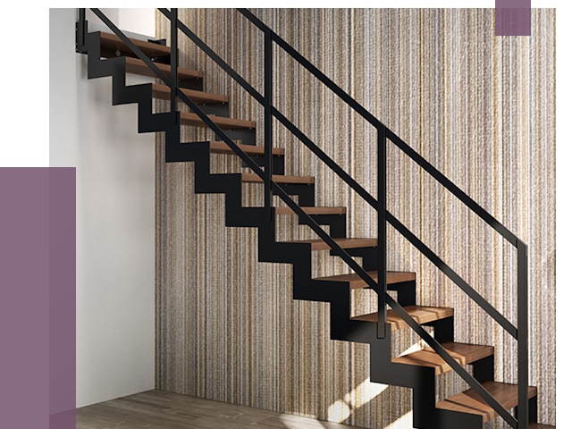 Изготовление металлических лестниц в Югорске от 48502 руб. | ПРОЛЁТ-Югр