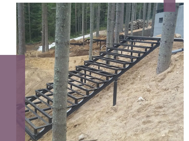 Монтаж металлических лестниц в Югорске от 13530 руб. 