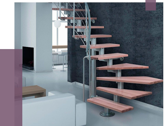 Модульные лестницы в Югорске от 16848 руб. — купить в ПРОЛЁТ-Югр