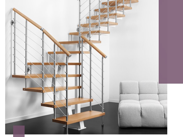 Модульные лестницы под ключ в Югорске — монтаж и изготовление