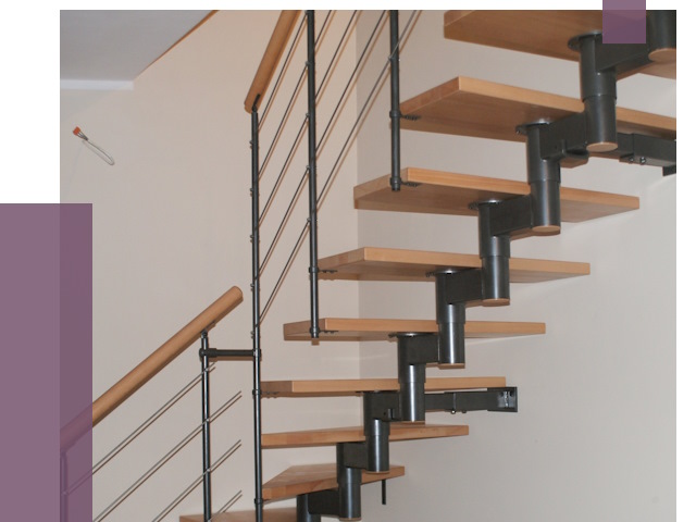 Изготовление модульных лестниц в Югорске от 11487 руб. 