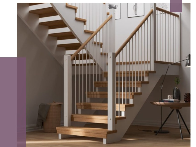 Маршевые лестницы в Югорске от 38036 руб. — монтаж | ПРОЛЁТ-Югр