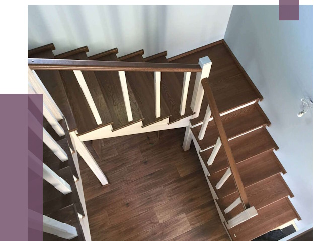 Изготовление П-образных лестниц в Югорске от 15163 руб.