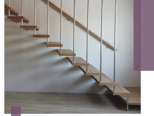 Демонтаж лестниц на больцах в Югорске быстро и аккуратно