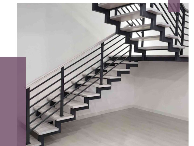 Лестницы на металлокаркасе под ключ в Югорске от 12764 руб. | ПРОЛЁТ-Югр