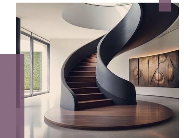 Элитные лестницы под заказ в Югорске от 188904 руб. — ПРОЛЁТ-Югр