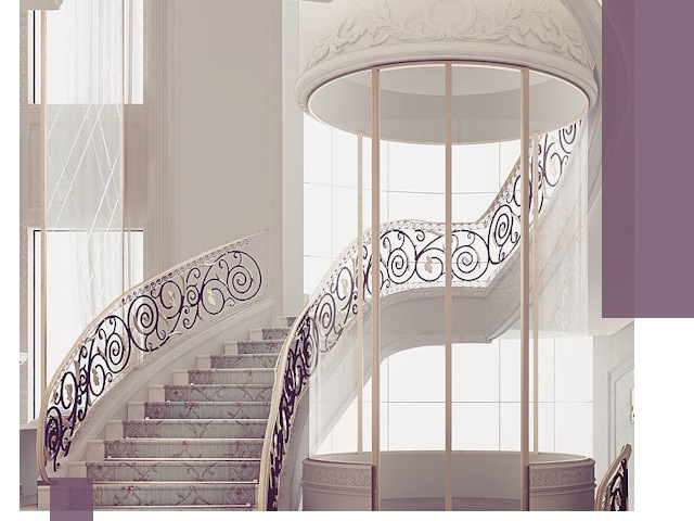 Элитные лестницы на заказ высокого класса в Югорске