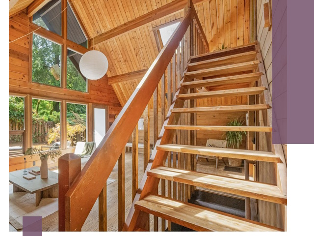 Лестницы для дачи под ключ в Югорске — изготовление и монтаж