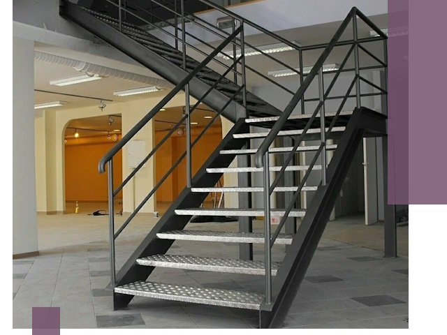 Лестницы для офиса в Югорске: изготовление, монтаж, демонтаж