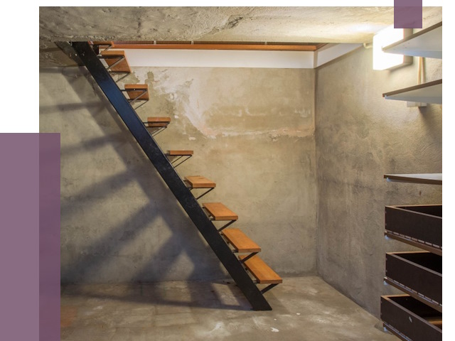 Лестницы в подвал в Югорске от 13121 руб. — монтаж | ПРОЛЁТ-Югр