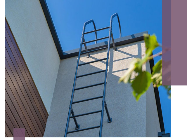 Лестницы на крышу в Югорске — изготовление, монтаж, демонтаж