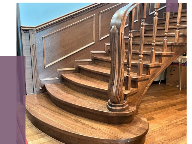 Дубовые лестницы под ключ в Югорске от 176140 руб. — ПРОЛЁТ-Югр