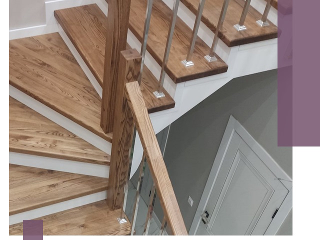 Обшивка металлических лестниц под ключ в Югорске