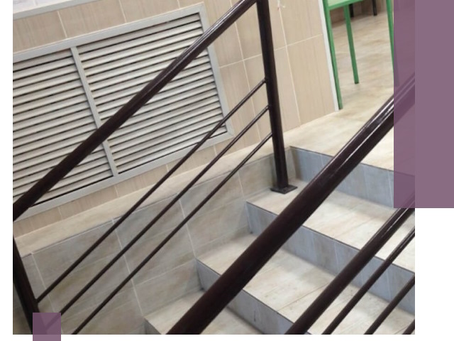 Изготовление перил из металла под ключ в Югорске