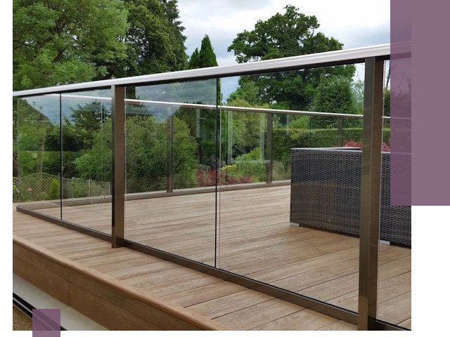 Алюминиевые перила на заказ в Югорске — монтаж и гарантия