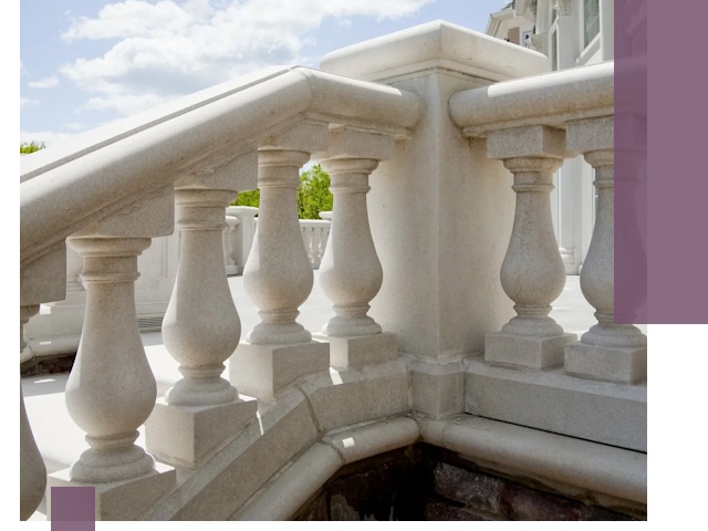 Балюстрады из металла и камня под ключ в Югорске