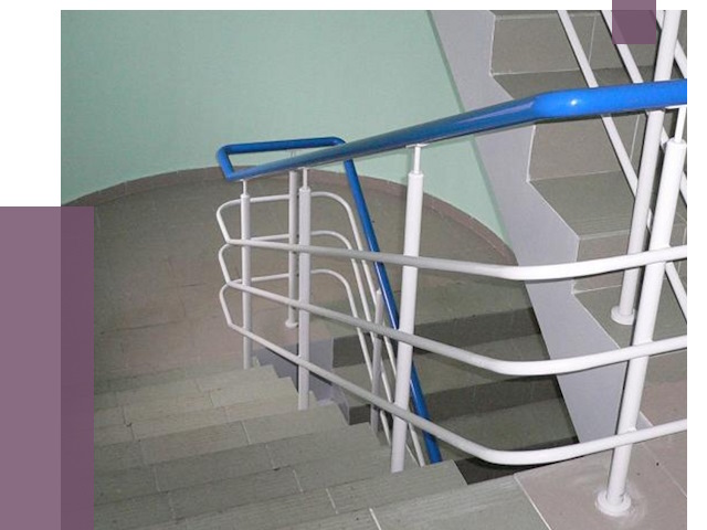 Перила в подъезде в Югорске — установка и замена от 7403 руб. | ПРОЛЁТ-Югр