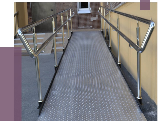 Пандусы в Югорске от 12253 руб. — установка для инвалидов | ПРОЛЁТ-Югр