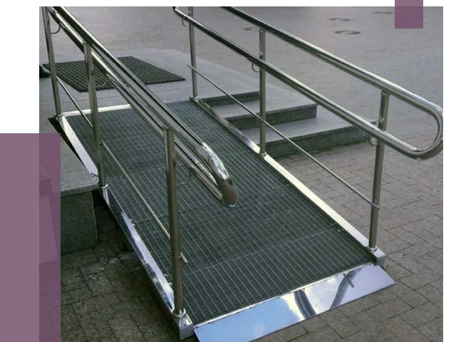 Монтаж пандусов для инвалидов в Югорске от 8598 руб. под ключ | ПРОЛЁТ-Югр