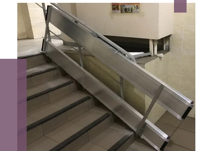 Откидные пандусы в Югорске от 6637 руб. — купить | ПРОЛЁТ-Югр