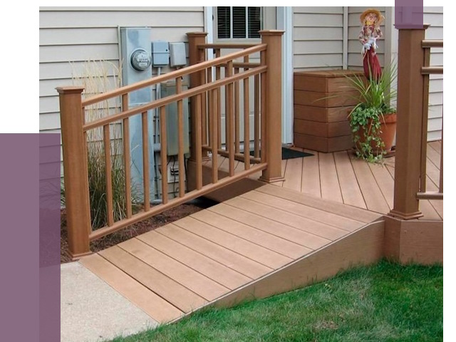 Пандус на крыльцо в Югорске под ключ от 7760 руб.