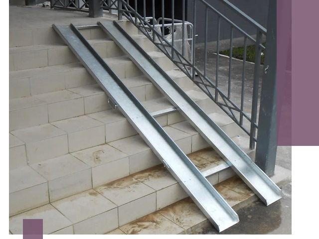 Пандусы для детских колясок в Югорске: изготовление и монтаж