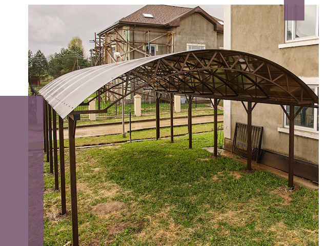 Демонтаж навесов в Югорске от 4595 руб. — разборка и вывоз | ПРОЛЁТ-Югр