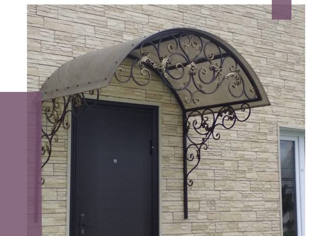 Ремонт козырьков в Югорске от 7403 руб.  | ПРОЛЁТ-Югр