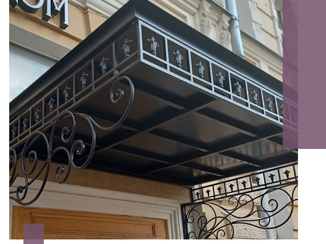 Ремонт козырьков и навесов в Югорске — быстро и качественно