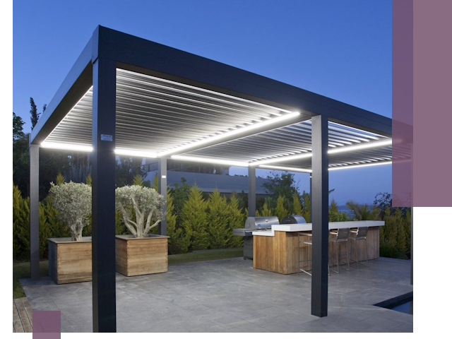 Навесы отдельно стоящие под ключ в Югорске из металла и поликарбоната