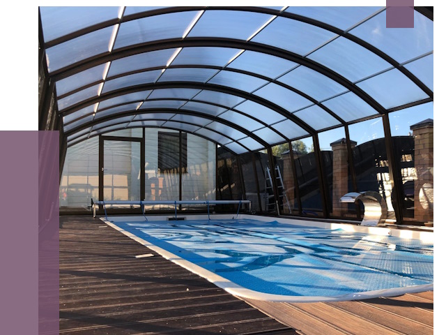 Навесы для бассейна в Югорске от 16746 руб. под ключ | ПРОЛЁТ-Югр