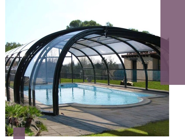 Навесы для бассейна в Югорске: изготовление и монтаж под ключ