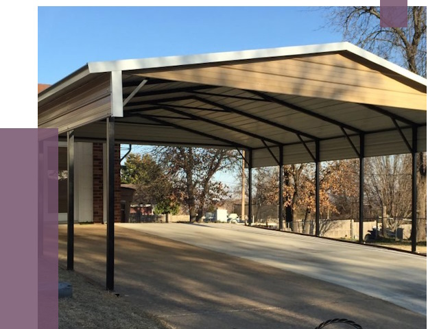 Двускатные навесы в Югорске от 8016 руб. | ПРОЛЁТ-Югр