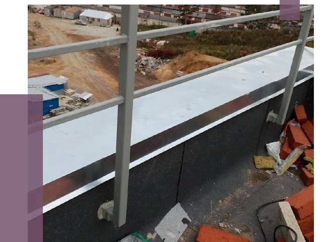 Монтаж парапетов в Югорске от 4289 руб.  | ПРОЛЁТ-Югр