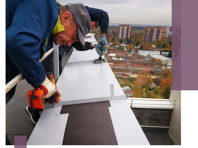 Монтаж парапетов в Югорске — установка прочных металлических ограждений