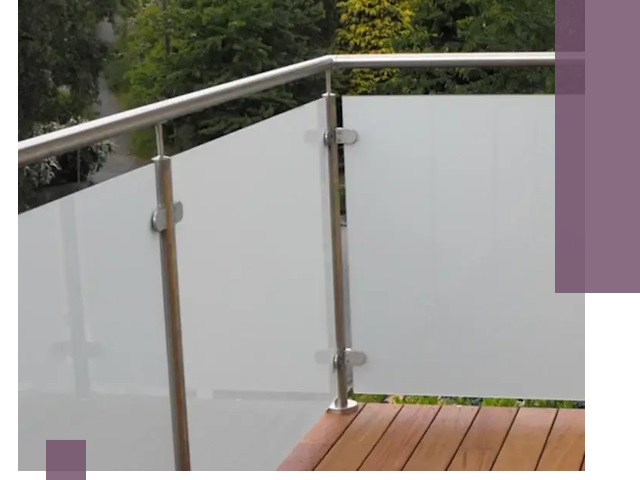 Алюминиевые парапеты для балконов и террас в Югорске