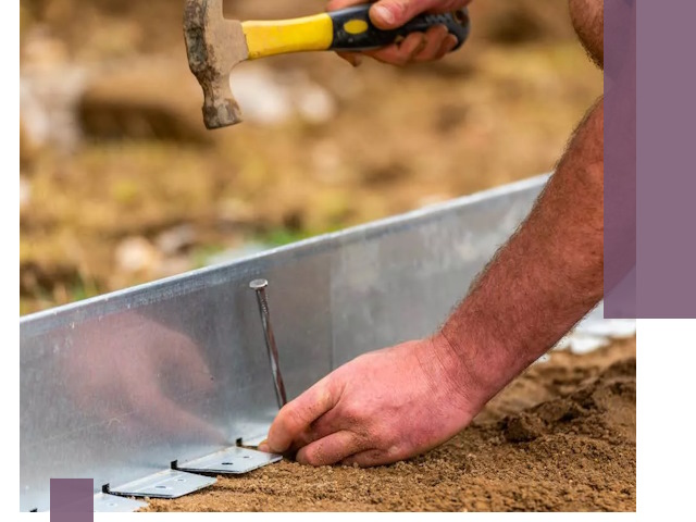 Монтаж металлических бордюров в Югорске быстро и качественно