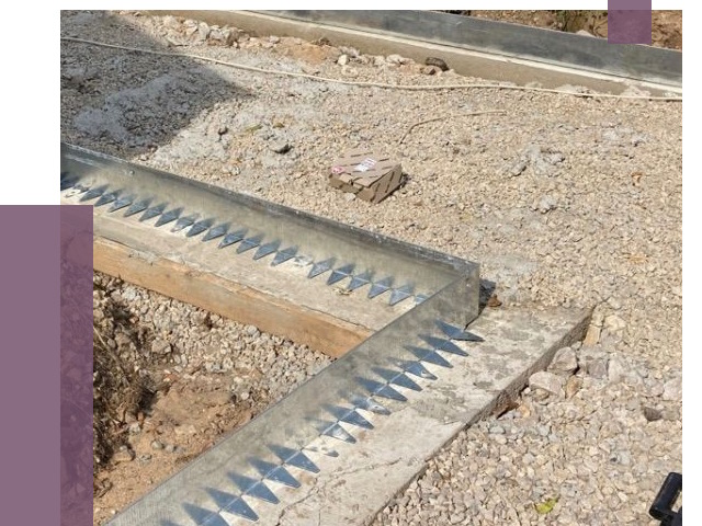 Нержавеющие бордюры в Югорске от 4799 руб. под ключ | ПРОЛЁТ-Югр