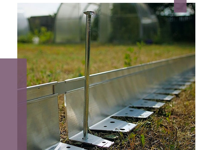 Металлические бордюры для газона в Югорске от 4289 руб. | ПРОЛЁТ-Югр