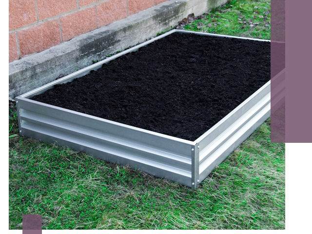 Металлические бордюры для грядок в Югорске: прочность и аккуратность