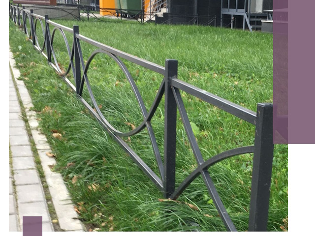 Газонные ограждения из металла в Югорске — монтаж и продажа