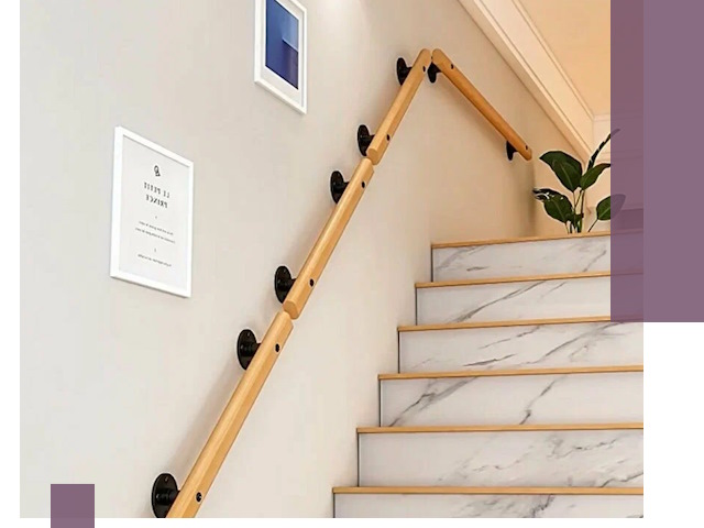 Поручни металлические и деревянные под ключ в Югорске