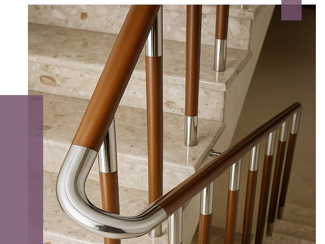 Монтаж поручней в Югорске от 9700 руб. монтаж под ключ | ПРОЛЁТ-Югр