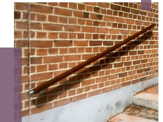 Изготовление пристенных поручней в Югорске от 4442 руб. — ПРОЛЁТ-Югр