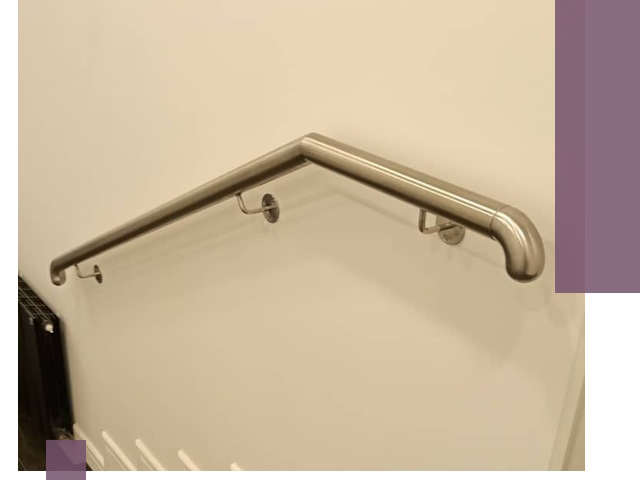 Изготовление пристенных поручней в Югорске под ключ за сроки