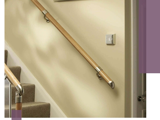 Монтаж пристенных поручней профессионально в Югорске